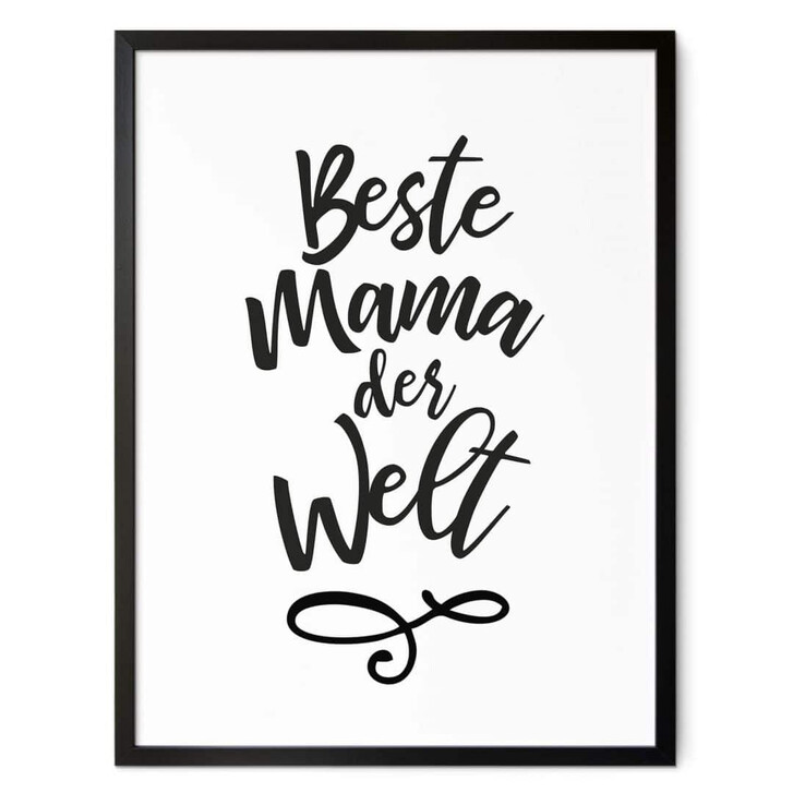 Poster Beste Mama der Welt - WA336917