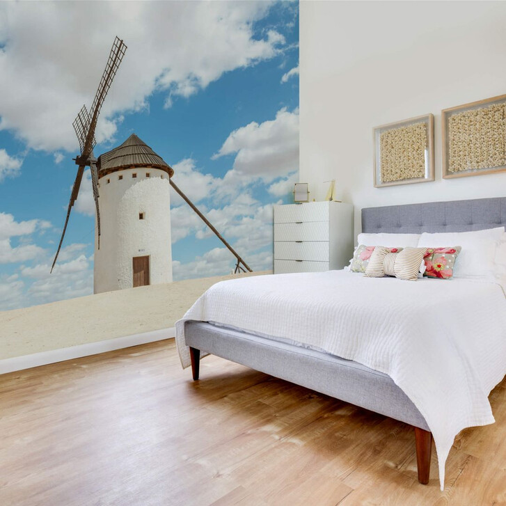 Fototapete Colombo - Windmühlen auf der Don Quijote Route in Spanien - WA252459