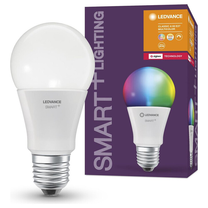 SMART& Zigbee LED Leuchtmittel E27 9W 806lm RGBW - CL128742