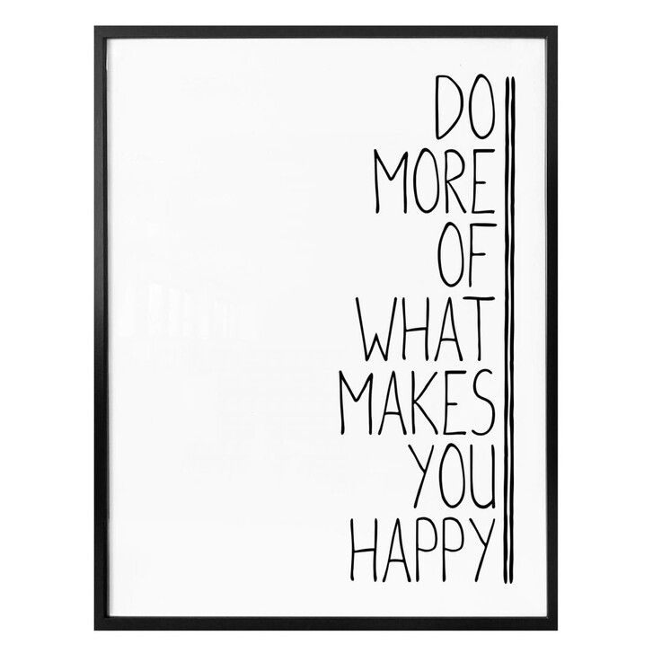 Poster Do more of what makes you happy - WA159718