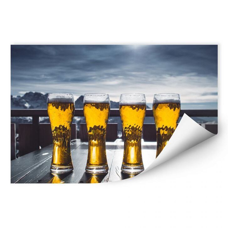 Wallprint Eiskaltes Bier - WA183465