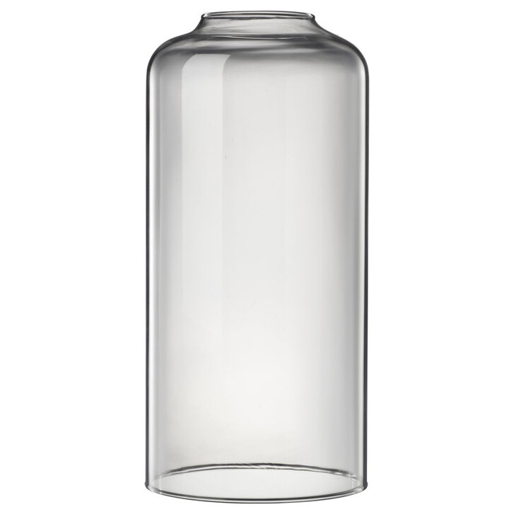Designer Glas zur Pendelleuchte Askja, transparent, länglich, gross, by Kok & Berntsen - CL110204