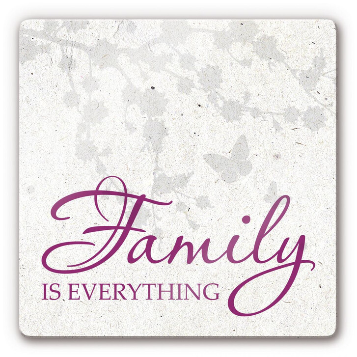 Glasbild Family is everything - WA122668