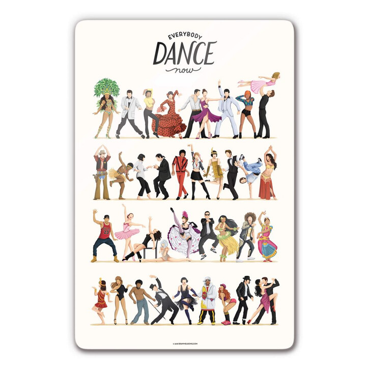 Glasbild Tohmé - Dance Final - WA284305
