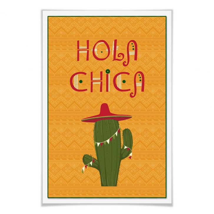 Poster Hola Chica - WA161600