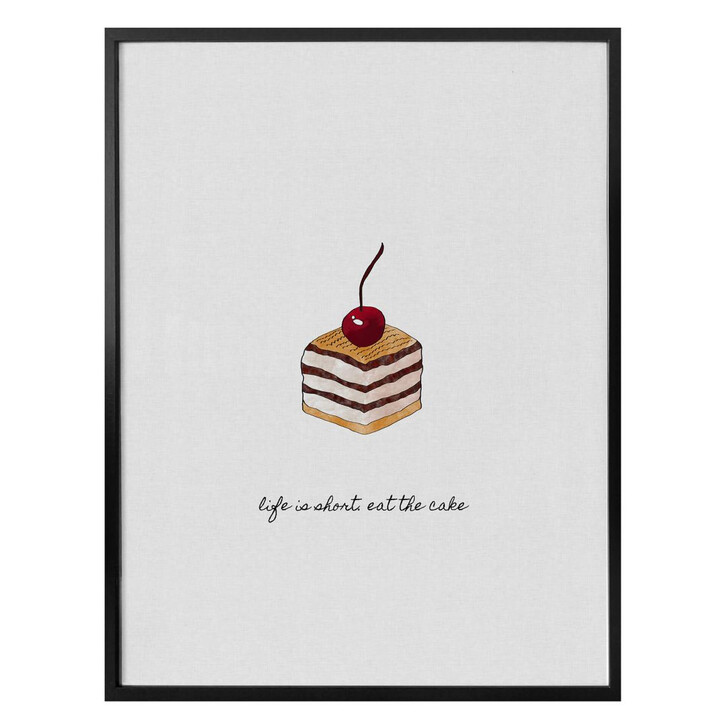 Poster Orara Studio - Life is short eat the cake - WA284654
