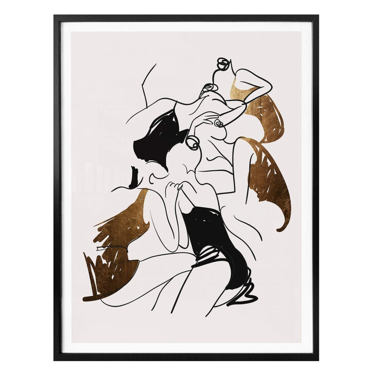 Poster Kubistika - Ballerinas - WA298104