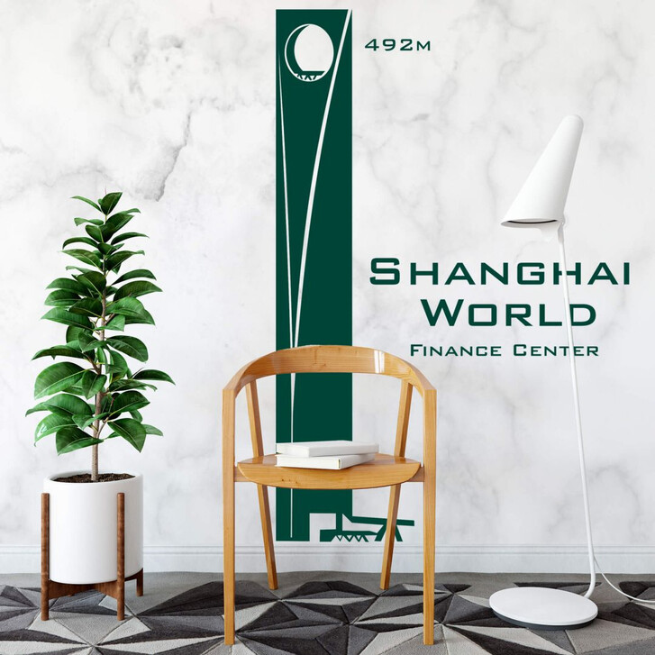 Wandtattoo Shanghai World - WA218711