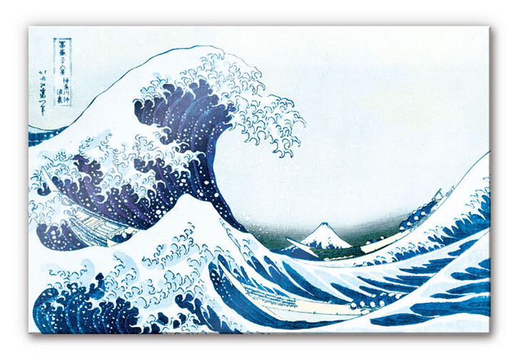 Acrylglasbild Hokusai - Die grosse Welle - WA290668