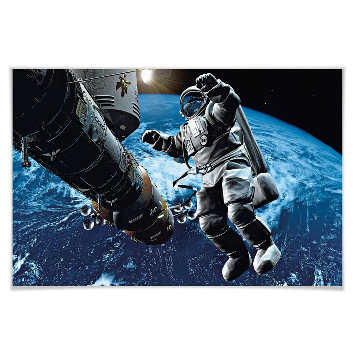 Giant Art® XXL-Poster Space Cowboy - 175x115cm - WA295217