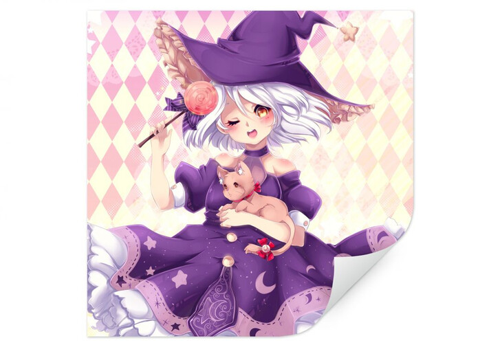 Wallprint La Doll Blanche - Little Witch - WA185491