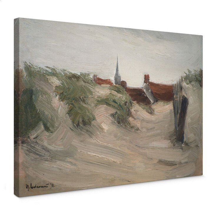 Leinwandbild Liebermann - Dünen von Katwijk - WA141418