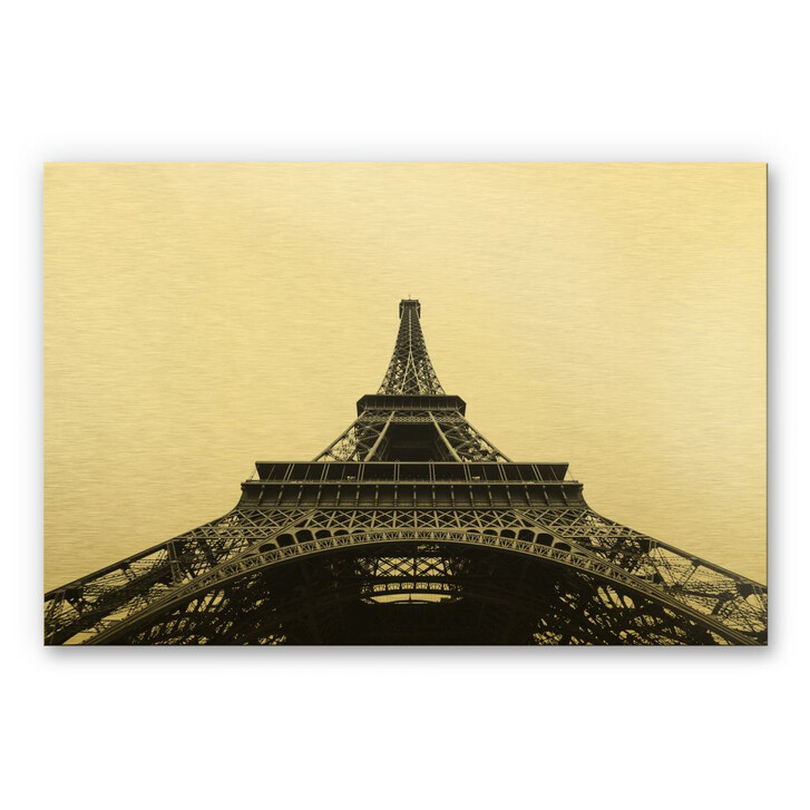 Alu-Dibond-Goldeffekt - Eiffel-Tower - WA230923