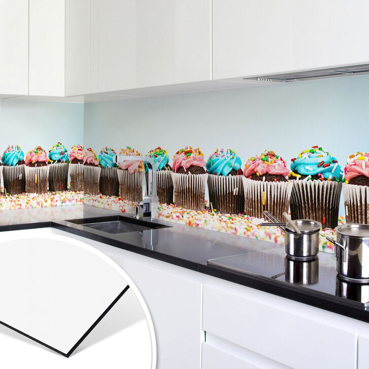 Küchenrückwand - Alu-Dibond - Party Cupcakes - WA134551