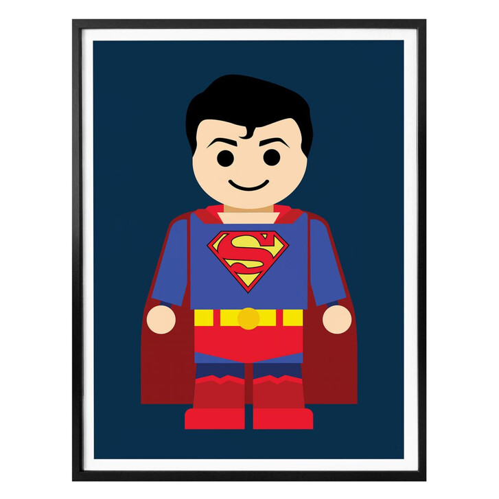 Poster Gomes - Superman Spielzeug - WA280419