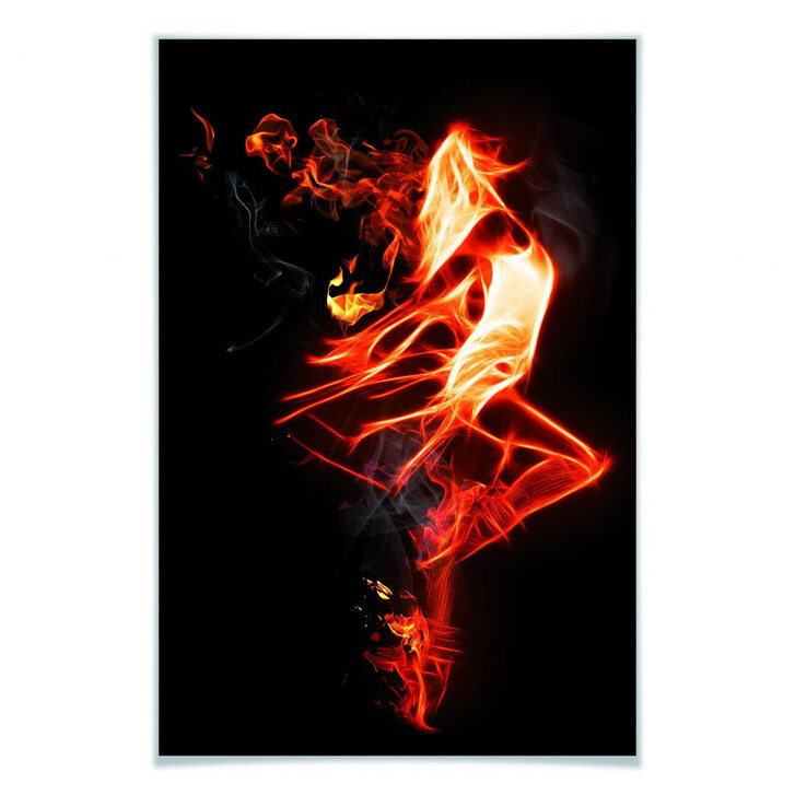 Poster Flammentänzer - WA160666