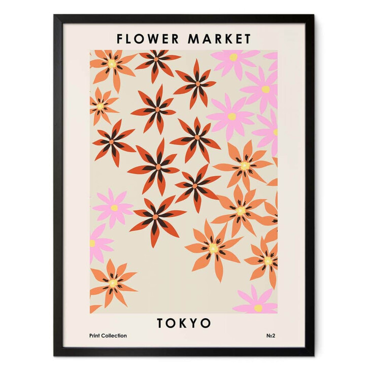 Poster Anastasiya - Flower Market - Tokyo - WA342046