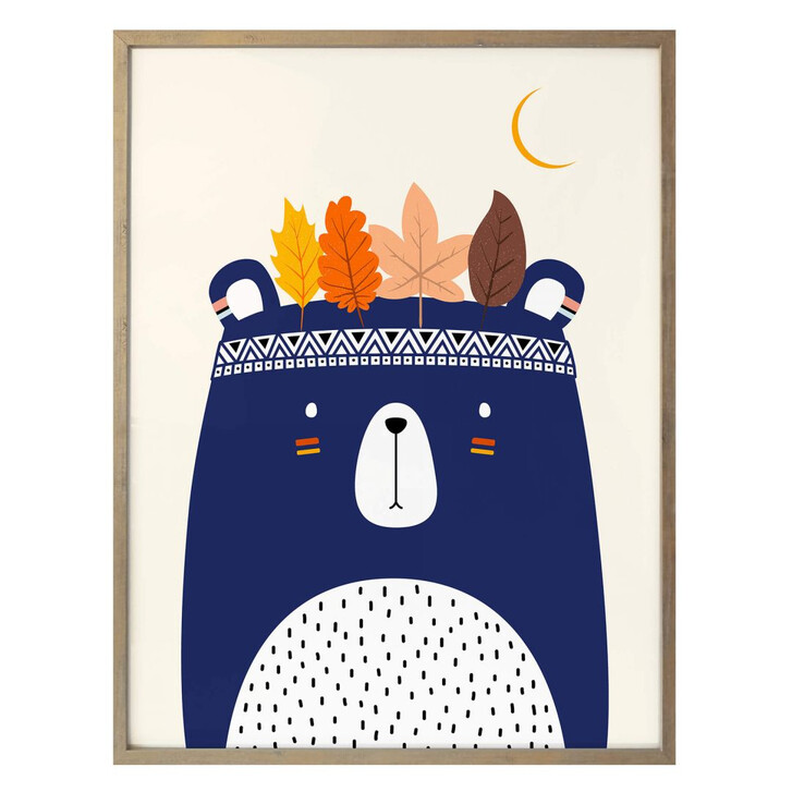 Poster Kubistika - Kleiner Indianer - WA311689