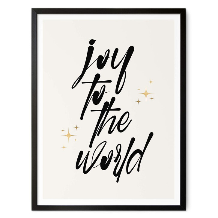 Poster Kubistika - Joy to the world - WA349163