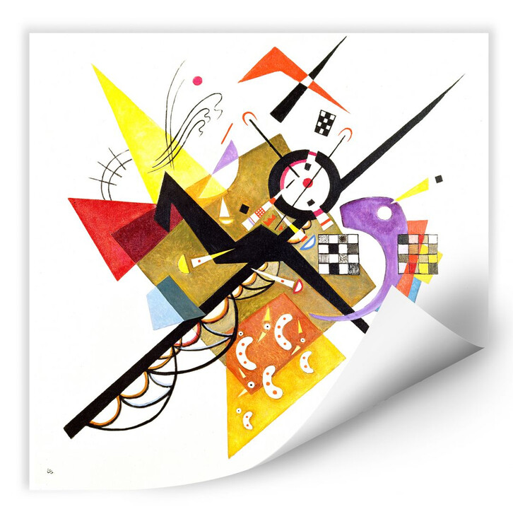 Wallprint Kandinsky - Auf Weiss II - WA184890