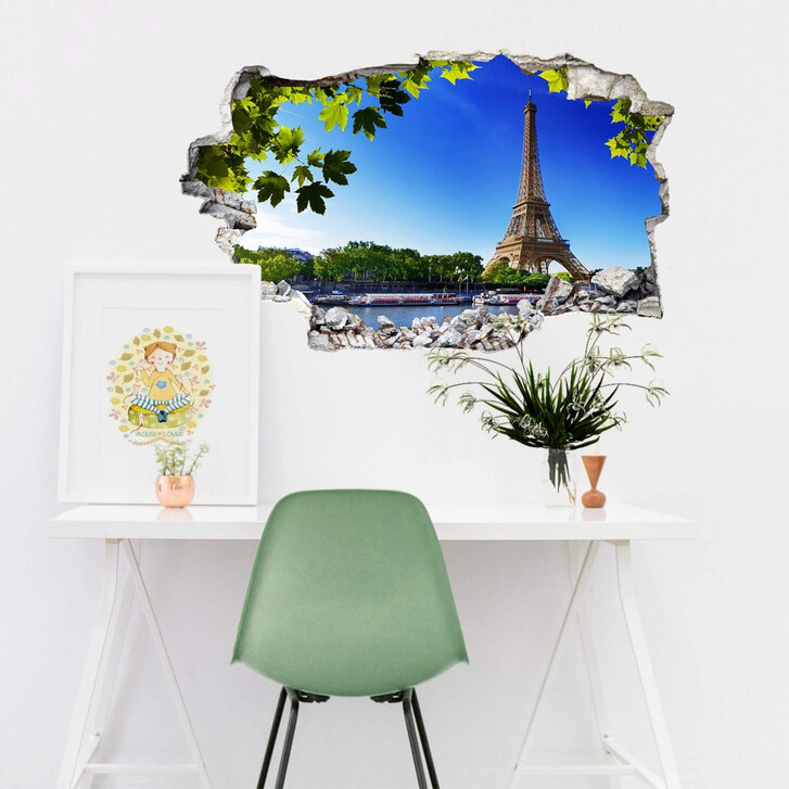 3D Wandtattoo Summer in Paris - WA100541