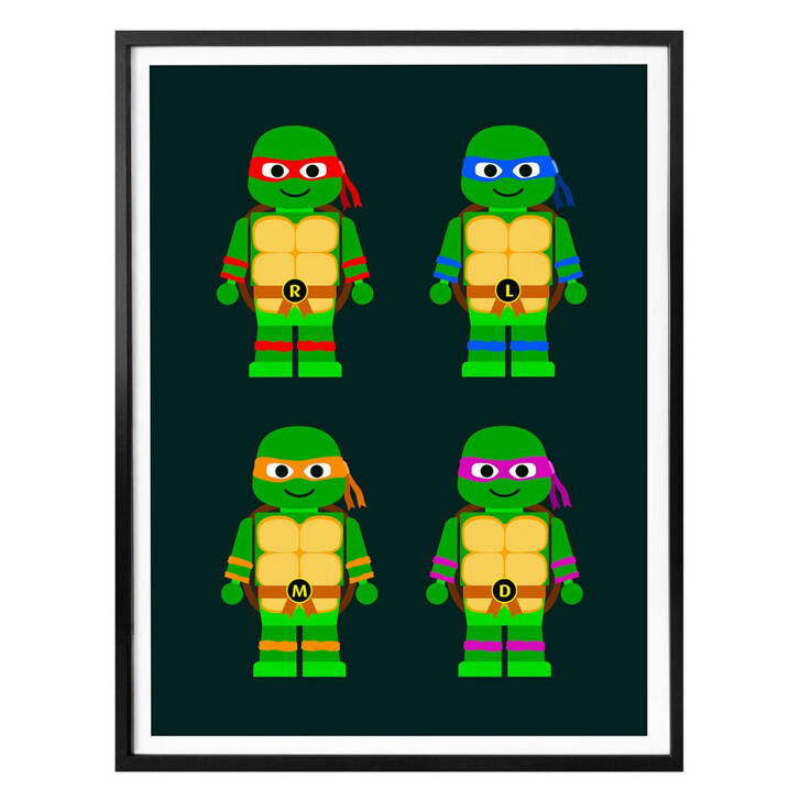 Poster Gomes - Teenage Mutant Ninja Turtles Spielzeug - WA280420