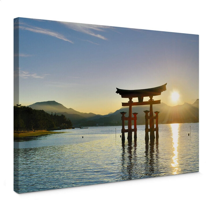 Leinwandbild Itsukushima Schrein - WA140254