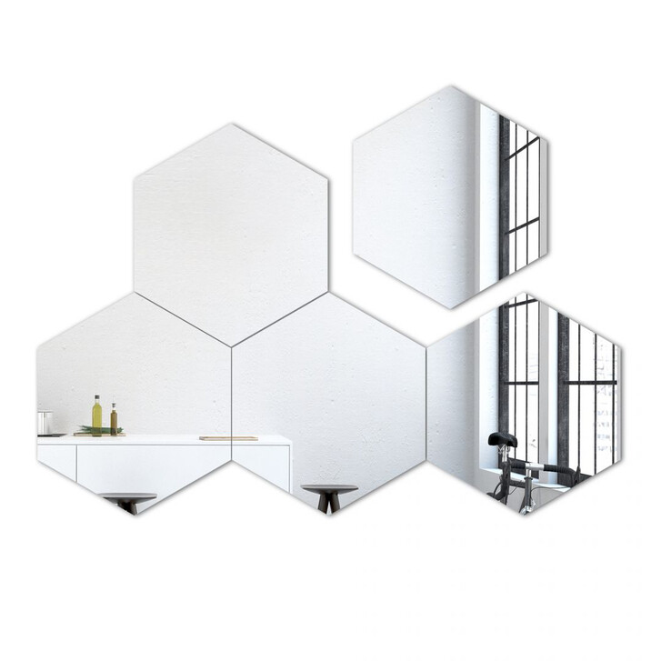 Wandspiegel Hexagon Spiegel-Set (5-teilig) - WA197451