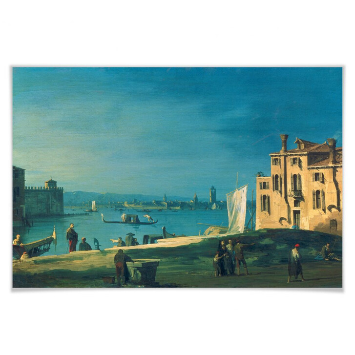 Poster Canaletto - Die Insel Murano - WA158787
