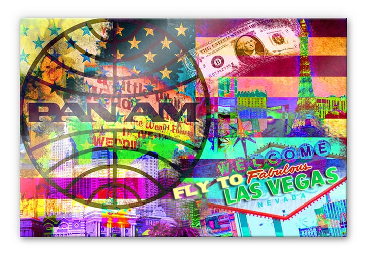 Acrylglasbild PAN AM - Las Vegas - WA110404