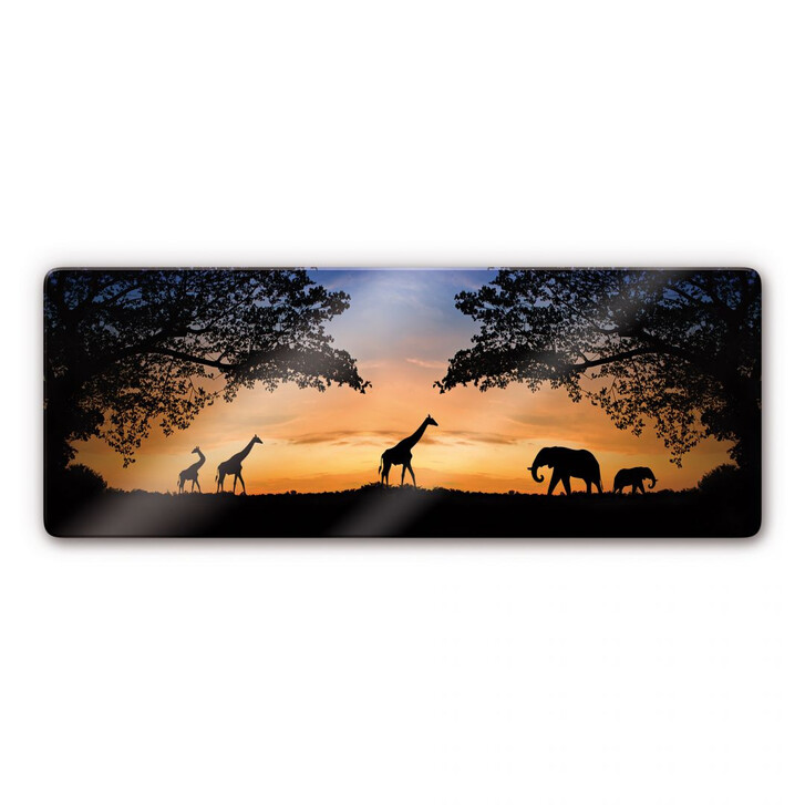 Glasbild African Sunset - WA120487