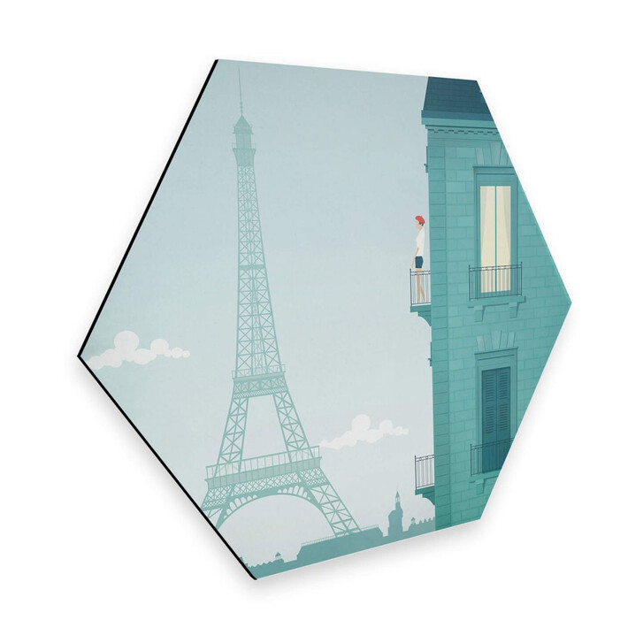 Hexagon - Alu-Dibond - Rivers - Paris - WA253096
