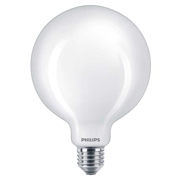Philips LED Lampe ersetzt 100W, E27 Globe G120. matt, warmweiss, 1521 Lumen, nicht dimmbar, 1er Pack Energieklasse A&&