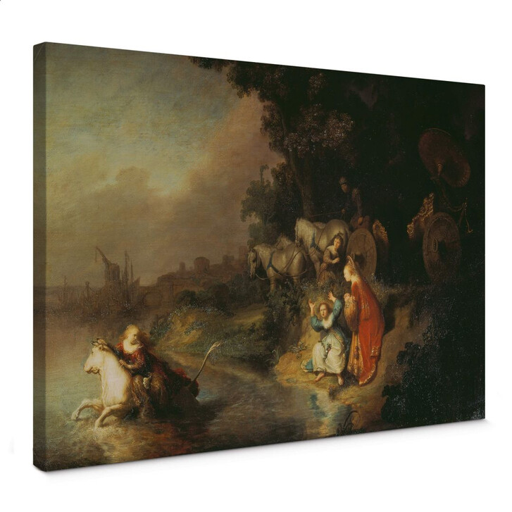 Leinwandbild Rembrandt - Der Raub der Europa - WA144306