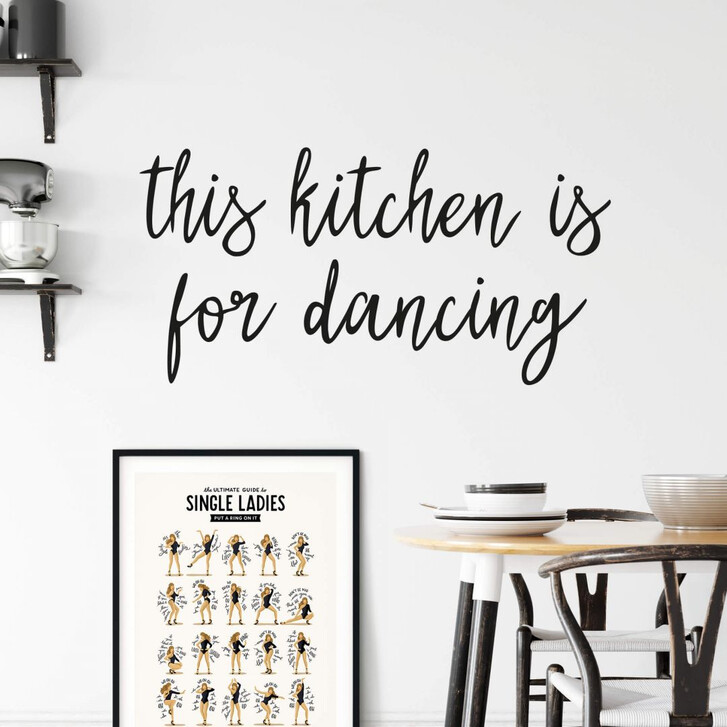 Wandtattoo This kitchen is for dancing - WA312779