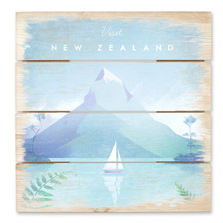 Holzbild Rivers - Neuseeland - WA274378