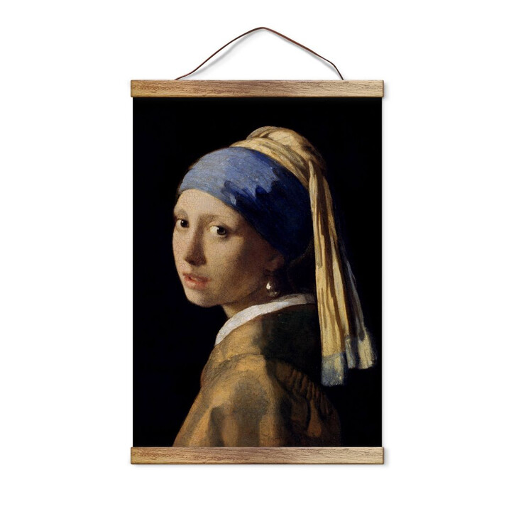 Stoffbild Vermeer - Das Mädchen mit dem Perlenohrgehänge - WA350658