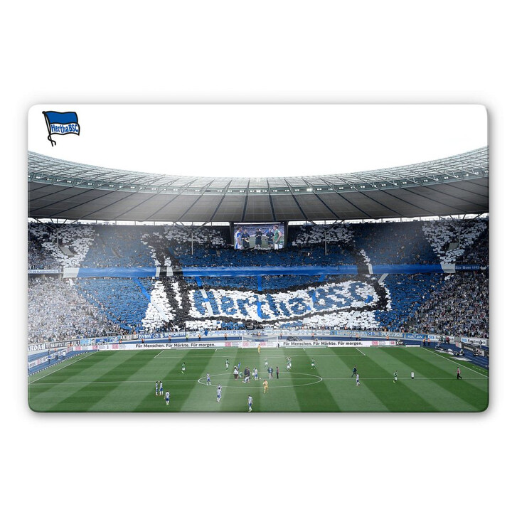 Glasbild Hertha BSC - Spielstart im Stadion - WA123604