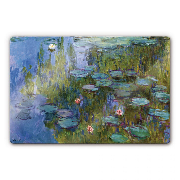 Glasbild Monet - Seerosen 1918 - WA125691
