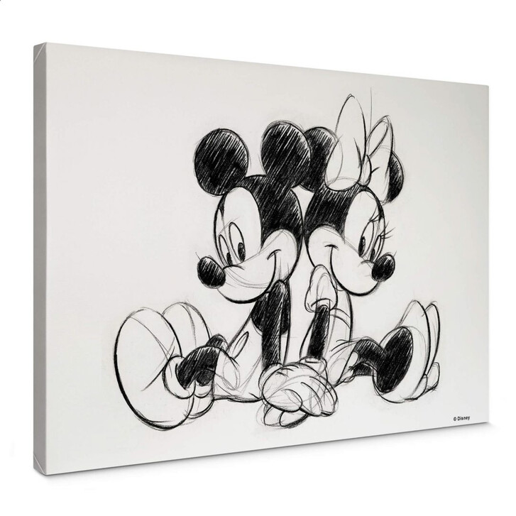 Leinwandbild Mickey & Minnie (70x50cm) - WA235336