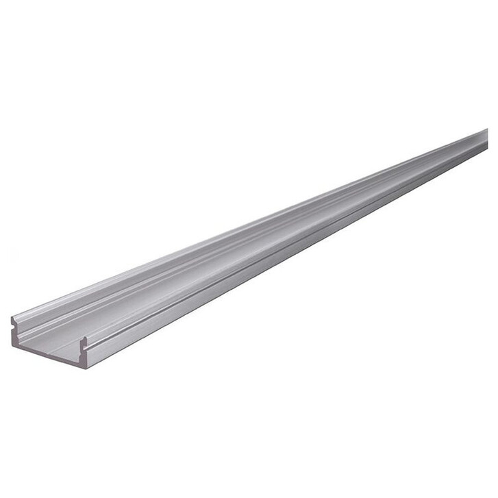 Deko-Light U-Profil flach AU-01-15 für 15-16.3mm LED Stripes aus Aluminium, silber-matt eloxiert, 1000mm - CL105900