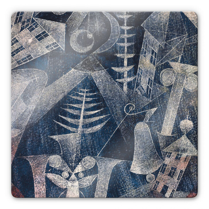 Glasbild Klee - Die Glocke - WA124071