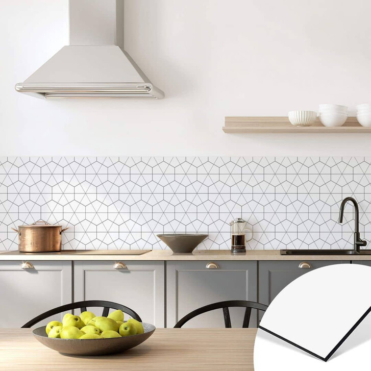 Küchenrückwand Hexagone - WA346764