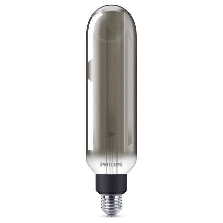 Philips LED Lampe ersetzt 25W, E27. Röhre - T65. klar, Rauchglas, 270lm, dimmbar, 1er Pack EEK A - CL114160