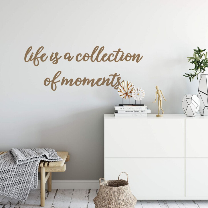 Wandtattoo Life is a collection of moments - WA312727