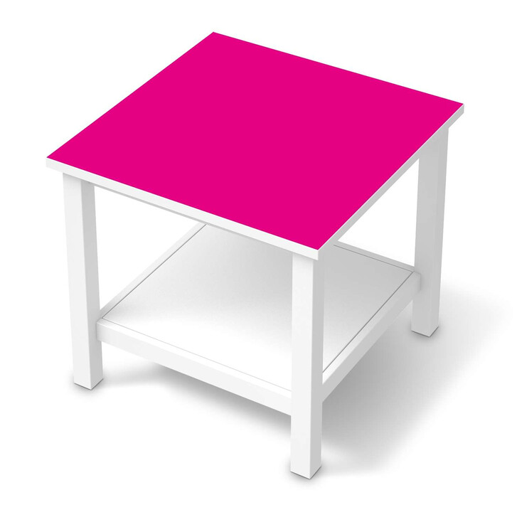 Möbel Klebefolie IKEA Hemnes Tisch 55x55cm - Pink Dark - CR113594