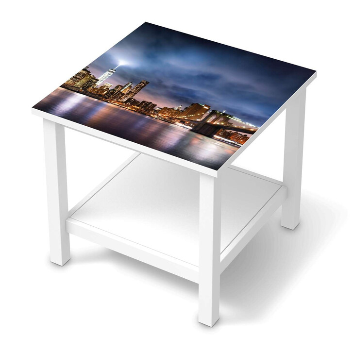 Möbel Klebefolie IKEA Hemnes Tisch 55x55cm - Brooklyn Bridge - CR113526