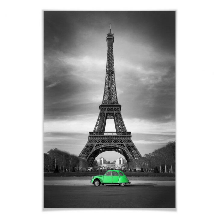 Poster La vie est belle - grün - WA162818