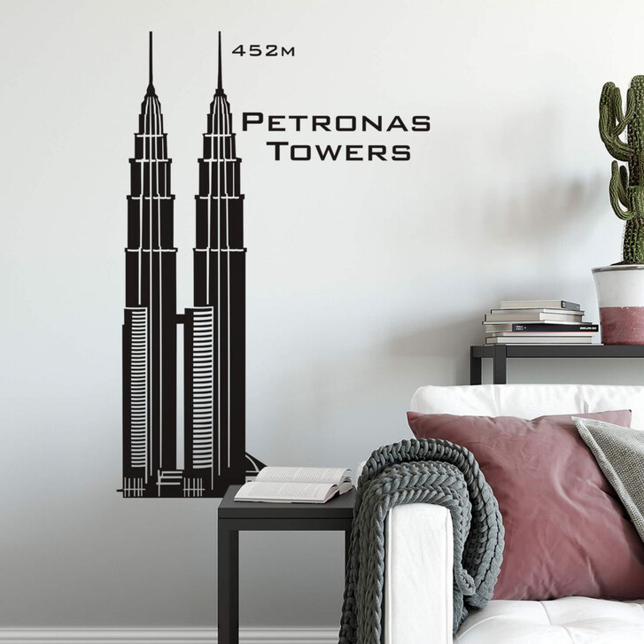 Wandtattoo Petronas-Towers - WA217100