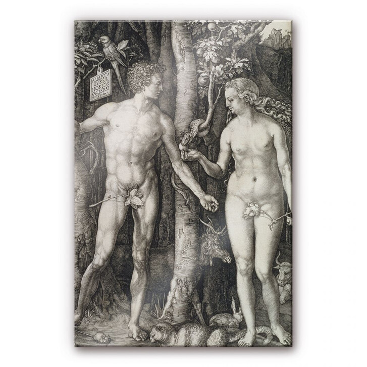 Acrylglasbild Dürer - Adam und Eva - WA108168